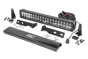 Jeep 20 Inch LED Bumper Kit Black Series 11-20 WK2 Grand Cherokee Rough Country