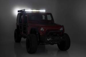 Rough Country - Jeep Roof Rack System w/Black-Series LED Lights 07-18 Wrangler JK Rough Country - Image 3