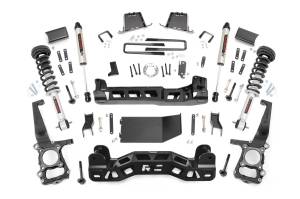 6 Inch Suspension Lift Kit Lifted Struts & V2 Shocks 14 F-150 4WD Rough Country