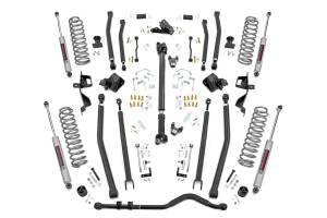 6 Inch Long Arm Suspension Lift Kit w/N3 Shocks 18-20 Wrangler JL 4 Door Rough Country