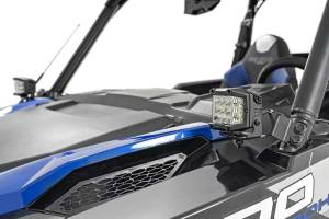 Rough Country - Polaris Dual LED Cube Kit Black Series w/Amber DRL 16-20 General Rough Country - Image 2