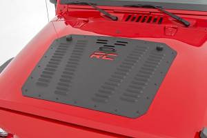 Rough Country - Jeep Powder Coated Hood Louver 07-18 Wrangler JK Rough Country - Image 1