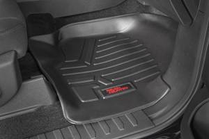 Rough Country - Heavy Duty Floor Mats Front/Rear-15-Up Ford F-150 SuperCrew Cab Rough Country - Image 4