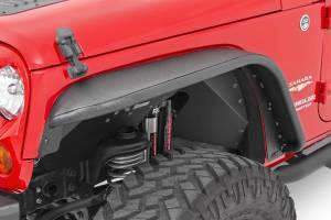 Rough Country - Jeep Tubular Front Fender Flares 07-18 Wrangler JK Rough Country - Image 1