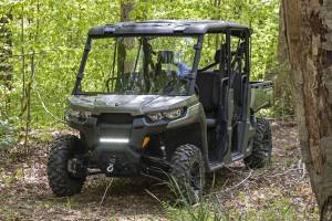 Rough Country - Scratch Resistant Full Windshield 16-20 Can-Am Defender Rough Country - Image 5