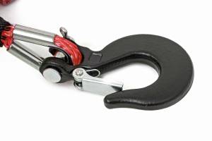 Rough Country - Red 1/4 Inch Synthetic Winch Rope UTV, ATV Rough Country - Image 2