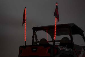 Rough Country - Polaris LED Whip Light Bed Mounting System 17-20 General/14-20 Ranger Rough Country - Image 4