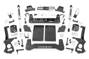 6.0 Inch Suspension Lift Kit Strut Spacers and V2 Diesel 19-20 Chevy 1500 PU 4WD/2WD Rough Country