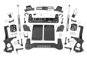6.0 Inch Suspension Lift Kit Strut Spacers Diesel 19-20 GMC 1500 PU 4WD/2WD Rough Country