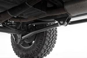 Rough Country - 4.0 Inch Jeep Long Arm Suspension Lift Kit w/ Vertex Adjustable Reservoir Shocks 07-11 Wrangler JK 2-door Rough Country - Image 3