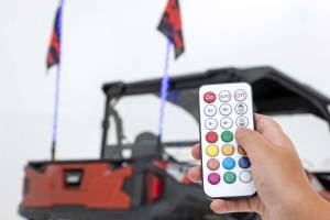 Rough Country - Multi-Function UTV LED Whip Lights w/ Remote Control Rough Country - Image 3