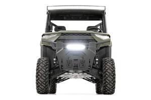 Rough Country - Polaris 12-Inch LED Bumper Kit Black Series 19-20 Ranger Rough Country - Image 5