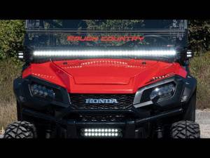 Rough Country - Honda 50-Inch Single-Row Lower Windshield LED Kit Black Series 16-20 Pioneer Rough Country - Image 2