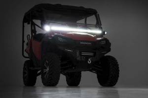 Rough Country - Honda 50-Inch Single-Row Lower Windshield LED Kit Black Series 16-20 Pioneer Rough Country - Image 3