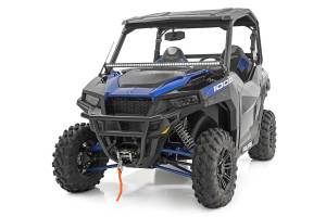 Rough Country - Polaris 50-Inch Single-Row Lower Windshield LED Kit Black Series 19-20 General Rough Country - Image 4
