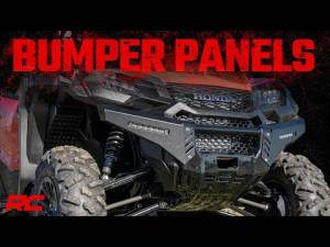 Rough Country - Honda Front Bumper Panels w/ 6.0 Inch LED Light Bars 16-20 Pioneer 1000 w/ Factory Stinger Rough Country - Image 2