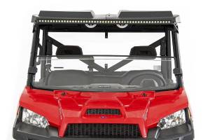 Rough Country - Polaris Scratch Resistant Half Windshield 13-20 Ranger 900/900XP/1000/1000XP Rough Country - Image 2