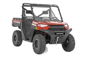 Rough Country - Polaris Ranger Scratch Resistant Full Windshield For 13-Pres Polaris Ranger 900XP/16-Pres Ranger 1000XP Rough Country - Image 2