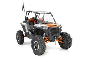 Rough Country - Polaris RZR Scratch Resistant Full Windshield For 2014-Pres Polaris Rzr 1000/900 Rough Country - Image 2