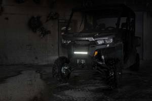 Rough Country - Can-Am Defender 12 Inch Single Row Bumper LED Kit For 16-19 Defender Rough Country - Image 5