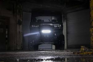 Rough Country - Can-Am Defender 12 Inch Single Row Bumper LED Kit For 16-19 Defender Rough Country - Image 6
