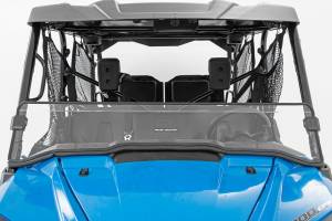 Rough Country - Honda Scratch Resistant Half Windshield (16-20 Pioneer 1000) Rough Country - Image 3