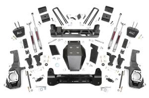 5.0 Inch GM Torsion Bar Drop Suspension Lift Kit (11-19 2500HD/3500HD) Rough Country