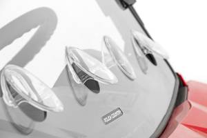 Rough Country - Polaris Scratch Resistant Full Vented Windshield For 16-18 Ranger 1000XP and 13-20 Ranger 900XP Rough Country - Image 2