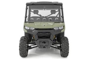 Rough Country - Can-Am Full Windshield Vented 16-21 Can-Am Defender 4WD Rough Country - Image 5