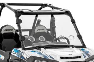 Rough Country - Polaris Scratch Resistant Vented Full Windshield with Factory Plastic Visor 16-18 Polaris RZR 900/1000XP Turbo Rough Country - Image 4