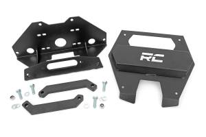 Rough Country - Polaris Winch Mounting Plate 20-21 Polaris RZR PRO XP Rough Country - Image 2