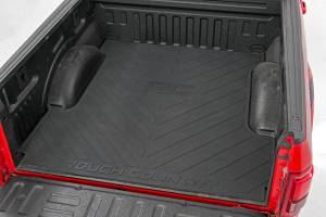 Ram Bed Mat w/RC Logos 03-Up RAM 2500/3500 6ft 4 Inch Bed Rough Country