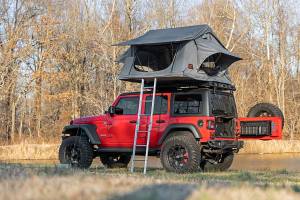 Rough Country - Roof Top Tent Rack Mount 12 Volt Accessory w/Ladder Extension and LED Light Kit Rough Country - Image 16