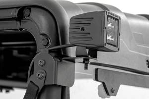 Rough Country - Polaris Rear Facing 3-Inch Wide Angle LED Kit 19-21 Polaris Ranger Rough Country - Image 3