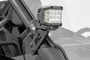 Rough Country - Polaris Dual LED Cube Kit w/Black Series Flood LED's 20-21 Polaris RZR PRO XP Rough Country - Image 5