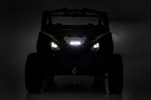 Rough Country - 17-21 Can-Am Maverick X3 6-inch Slimline LED Cowel Kit Rough Country - Image 3