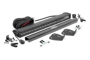 Ford 20.0 Inch LED Bumper Kit w/ Black Series LED 21-Up Ford Bronco Sport Rough Country