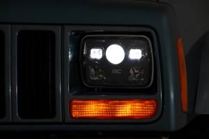 Rough Country - Jeep 5X7 Inch LED Headlights Jeep Cherokee XJ Rough Country - Image 5