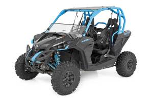 Rough Country - Half Windshield Scratch Resistant 14-18 Can-Am Maverick Max/15-17 Maverick Turbo Rough Country - Image 3