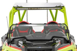 Rough Country - Half Windshield Scratch Resistant 19-21 Polaris RZR Turbo S Rough Country - Image 4