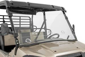 Rough Country - Vented Full Windshield Scratch Resistant 15-22 Kawasaki Mule Pro-FX Rough Country - Image 1