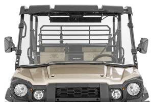 Rough Country - Full Windshield Scratch Resistant 16-22 Kawasaki Mule Pro FX/15-22 Mule Pro FXT Rough Country - Image 5