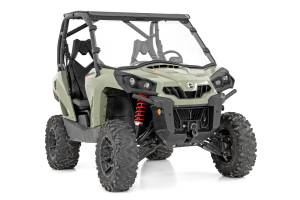 Rough Country - Full Windshield Scratch Resistant 11-20 Can-Am Commander 4WD Rough Country - Image 4