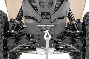 Rough Country - Winch Bumper 4500-Lb Winch Black Series LED 6 Inch Light 13-21 Can-Am Renegade Rough Country - Image 2