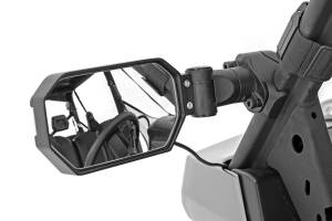 Rough Country - UTV Aluminum Side Mirrors w/Turn Signal Pro-Fit Cages Universal Rough Country - Image 4