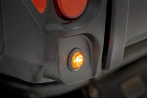 Rough Country - UTV Aluminum Side Mirrors Blinker Kit 1.5-2 Roll Cage Universal Rough Country - Image 4