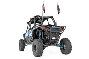 Rough Country - Tubular Bumper Rear w/ Receiver Hitch Polaris RZR XP1000 Rough Country - Image 3