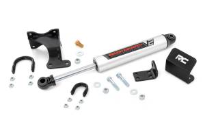 V2 Steering Stabilizer Axle Bracket 07-18 Jeep Wrangler JK Rough Country