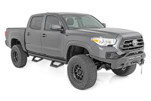 Rough Country - SRX2 Adjustable Aluminum Step Double Cab 05-22 Toyota Tacoma 2WD/4WD Rough Country - Image 2