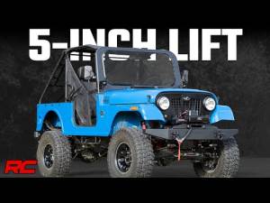 Rough Country - 5 Inch Lift Kit 18-21 Mahindra Roxor 4WD Rough Country - Image 2